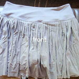 Tail Activewear Tennis/Golf Cool Mist Light Gray Pleated Skort Size Large, NWT